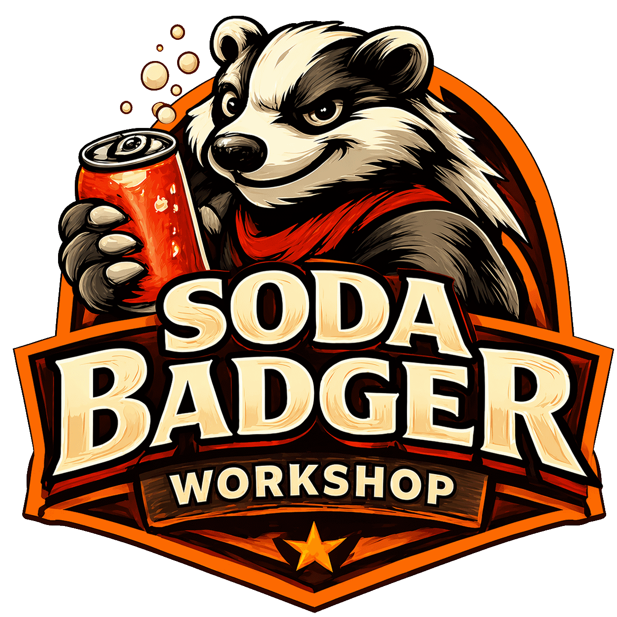 Soda Badger Workshop logo